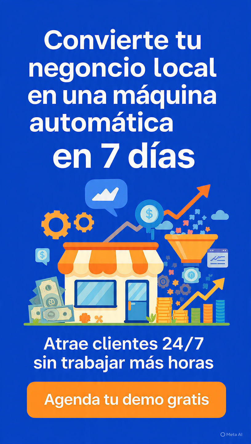 CONVIERTE TU NEGOCIO LOCAL EN UNA MAQUINA AUTOMATICA EN 7 DIAS